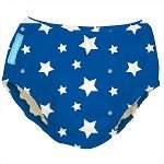 Charlie Banana Extraordinary Swim Diaper - White Stars on Blue - Small by Charlie Banana