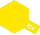 タミヤ エナメル塗料 X－24 クリヤーイエロー