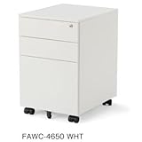 MGT FAWインワゴン3段キャスタータイプ ホワイト FAWC-4650 WHT