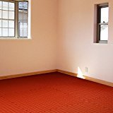 低臭 ジョイントマット カラー9枚組　大判60cm 厚み2cm EVA樹脂 弾力性 防音性 保温性 耐久性 (レッド)