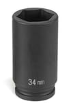 Grey Pneumatic GRE2732MD .5 in. Drive x 32mm Deep Spindle Nut