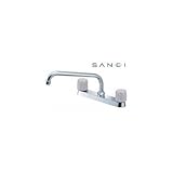 三栄水栓 SANEI ツーバルブ台付混合栓 K611-LH-13