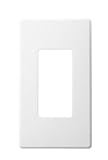 Leviton Wallplate Renoir IIの建築壁ボックスディマー、フィン左on、1 Narrow Dimmerサポート AWP0F-10W 1