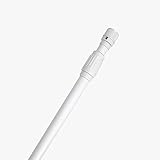 のぼり用ポール 2.4mポール 2段伸縮 ［強風タイプ］ （白） ［No.4229］ ≪4本セット≫