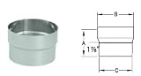 DuraVent 6dfs-fc 6 SSのコネクタ – 結合ステンレススチールFlex長リジッドまたは他のFlex長さ