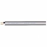 菅波電線 600Vポリエチレン絶縁耐燃性ポリエチレンシースケーブル平形 2.0mm 2心 100m巻 灰 600VEEF/F2.0×2C×100m