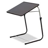 角度調節折りたたみテーブル ブラウン