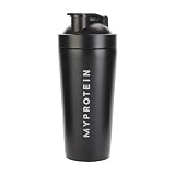 マイプロテイン プロ メタル シェイカー - ブラック 750ml