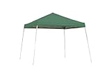 ShelterLogic 22557 10x10 SL Pop-up Canopy Green Cover Black Roller Bag