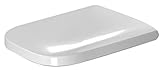 Duravit 0064590000 Happy d.2コレクション長方形Toilet Seat with遅い閉じる、 S オフホワイト 0064590000 1