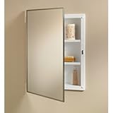 Jensen 84018 CH Basic Styleline Recessed Mount Medicine Cabinet