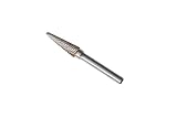 UID ダブルカット先端テーパー型 超硬ロータリーバー Φ１０ｘ刃長３０mm シャンク6mm 【特徴】製造メーカーと協力して高品質な超硬を使用、切削性・耐摩耗性に優れます！！