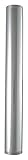 LDR 505 6215 1-1/4-Inch x 12-Inch Threaded Tube, Chrome Plated Brass [並行輸入品]