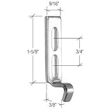 CRL 17 / 32 "幅ロックKeeper with 3 / 4 "ネジ穴 – e2054