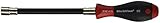 Wiha 37228 Long Flexible Shaft Nut Driver with SoftFinish Handle, Inch, 7/16 x 175 by Wiha