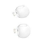 F Fityle 多目的　10cm　水耕ポット　壁掛け　フラワーポット　結婚式　パーティー　完璧な　装飾　２個