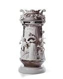 リヤドロ (Lladro) 淑女の庭（花瓶・白金・RE-DECO） 01007035
