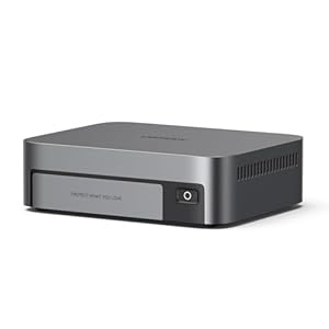 UGREEN NAS DXP480T Plus 4ベイ オールフラッシュSSD NAS Intel i5 1235u 10コアCPU 8GB DDR5 RAM 10GbE Wi-Fi 6