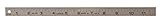 Lufkin 6012Inch 12-Inch School Shop Steel Rule [並行輸入品]