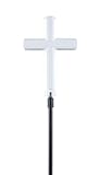 Moonrays 93243 Solar Powered LED Clear Cross Stake Lights, White by Moonrays [並行輸入品]