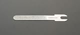 エスコ 100x10x0.3mm#140ダイヤモンド鑢(平面用/薄刃) EA826VL-2