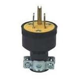 Black Straight 3wire Plug [並行輸入品]