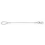 片アイ片フック付ワイヤーロープスリング JPFW12-10 12mm×1.0m