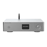 GUSTARD DAC-X18 MQA ES9038 PRO Bluetooth 5.0 XU216プロセッサDAC PCM768kHz DSD512 IIS USB XLR 同軸 高性能 デスクトップ オーディオデコーダー リモコン付き (シルバー)