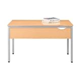 Garage パソコンデスク 幕板付き Y2-146HM 幅140cm 奥行き60cm 木目