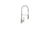 Blanco 441409 1.8 GPM Meridian Semi-Pro Faucet, Satin Nickel [並行輸入品]