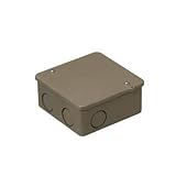 未来工業:ビニル電線管付属品 PVKボックス 中形四角(浅型) 型式:PVK-AOK