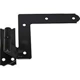 Black Blind Shutter Hinges for Wood Frame - 1 PAIR PER PACK [並行輸入品]
