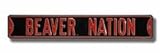 NCAAオレゴン州ビーバーNation状態ストリートsignstreetサイン、チームカラー、36 " x 6 "