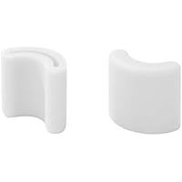 山崎実業 ポリ袋エコホルダータワー用 キッチンエコスタンド タワー用  キャップ 2個組 ホワイト 2557