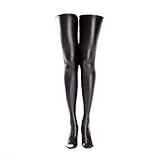 [Ftshist] ストッキング 女性 レザー matte 艶消し ロング ハイソックス ストレッチ 高弾力 セット