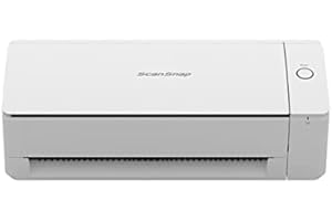 リコー PFU ドキュメントスキャナー ScanSnap iX1300 (最新/高速毎分30枚/両面読取/Uターンスキャン・リターン スキャン対応/Wi-Fi対応/USB接続/コンパクト/書類/レシート/名刺/写真) (White)