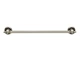 Brizo 691885-pncoシャーロット18インチタオルバーでココアブロンズ/ポリッシュニッケル691885-pnco