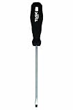 Task Tools T50313 6-Inch Number-3 Square Recess Screwdriver with Rubber Grip and 1/4-Inch Shaft [並行輸