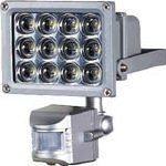 [4412869]日動　ＬＥＤセンサーライト　１２Ｗ SLS12P