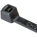 ケーブルタイ4インチブラック100 pcs。