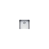 Franke KBX110-18 Kubus 15-Inch x 17-Inch Single Bowl Undermount Kitchen Sink [並行輸入品]