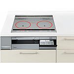 Panasonic 3口 IH クッキングヒーター 「スクエアデザインプレート」 キッチン用 商品