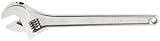 Klein Tools D500-24 Adjustable Wrench-Standard Capacity, Plastic-Dipped Handles, 24-Inch by Klein [並