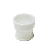 ideaco (イデアコ) ガラス 植木鉢 3号 直径 11.5cm ホワイト Milk Glass Planter Pot 3 (ミルクガラスプランターポット 3)