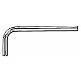 Inch, Hex size - 1/8, Arm length - 2.25, Short Arm, Individual Size, L-Style, Hex Keys, Eklind (1 Ea