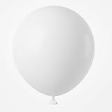 巨大風船 150cm クリップ付／ホワイト
