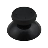 10個セット For X-BOX 360 コントローラー ジョイスティック 親指スティック PC 3D アナログ ロッカー 交換用 プラスチック カバー (ブラック)