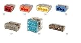 Ideal 30-1032 Push In Connector,2 Port,red,pk 100 [並行輸入品]