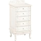 【送料無料】　【収納家具】ヴィオレッタシリーズ　チェスト　RCH-1754AW