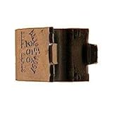 Knape & Vogt 256p-br 3 / 4 " x 5 / 8 "真鍮シェルフサポート12カウント